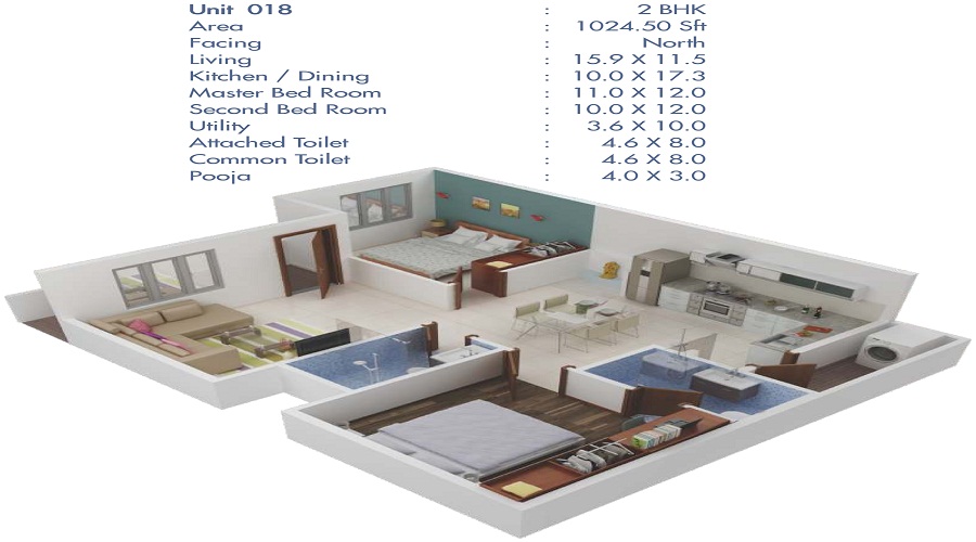 Sai Winst Floor Plan