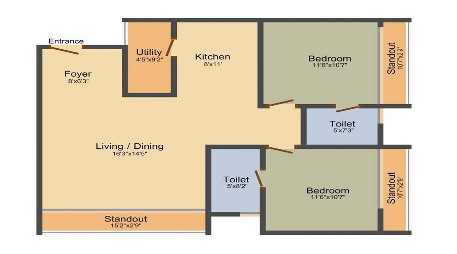 Greenaly Signature Floor Plan