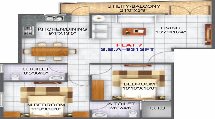 SV Nature Lake Floor Plan