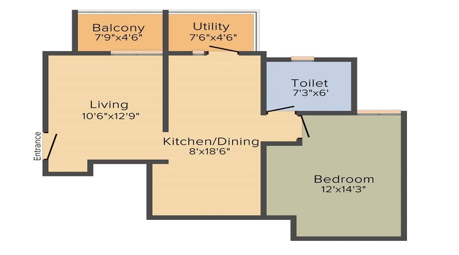 GR Shrushti Floor Plan