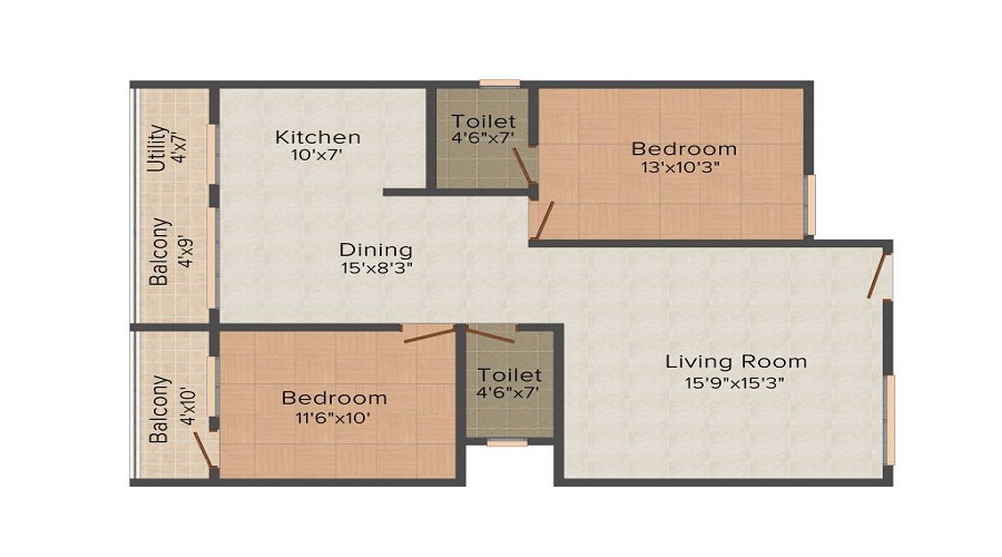 Udbhav Brundavan Floor Plan