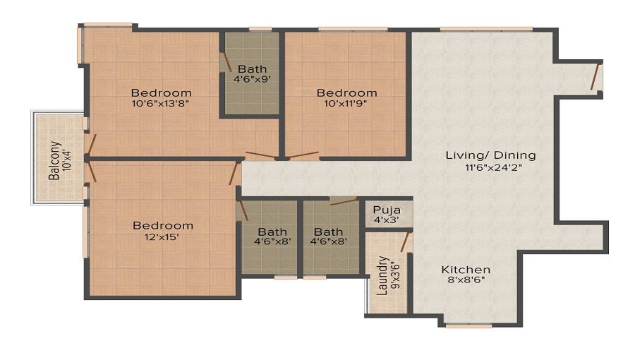 Vaibhav Grand Palace Floor Plan