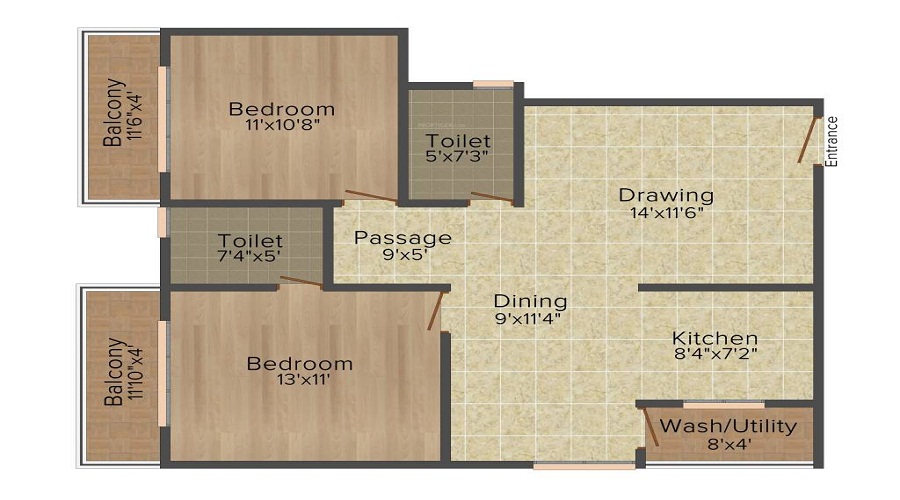 AK AK Pride Floor Plan