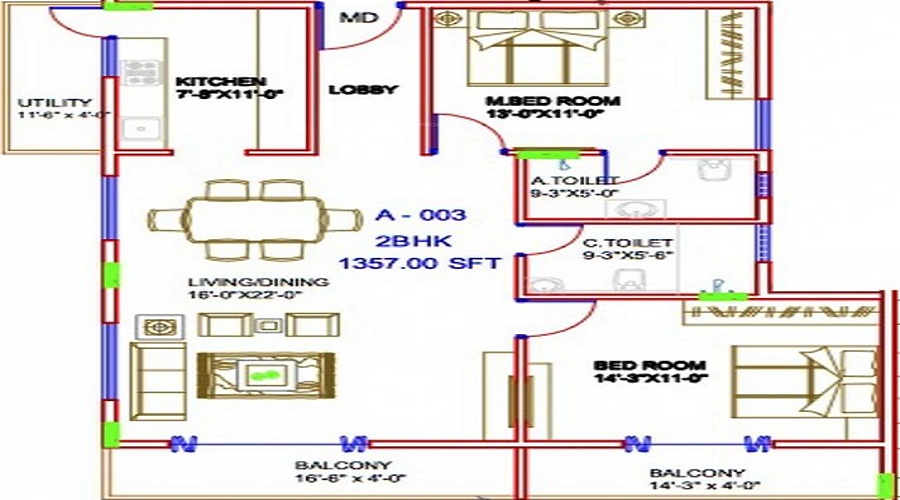 Live Symphony Floor Plan