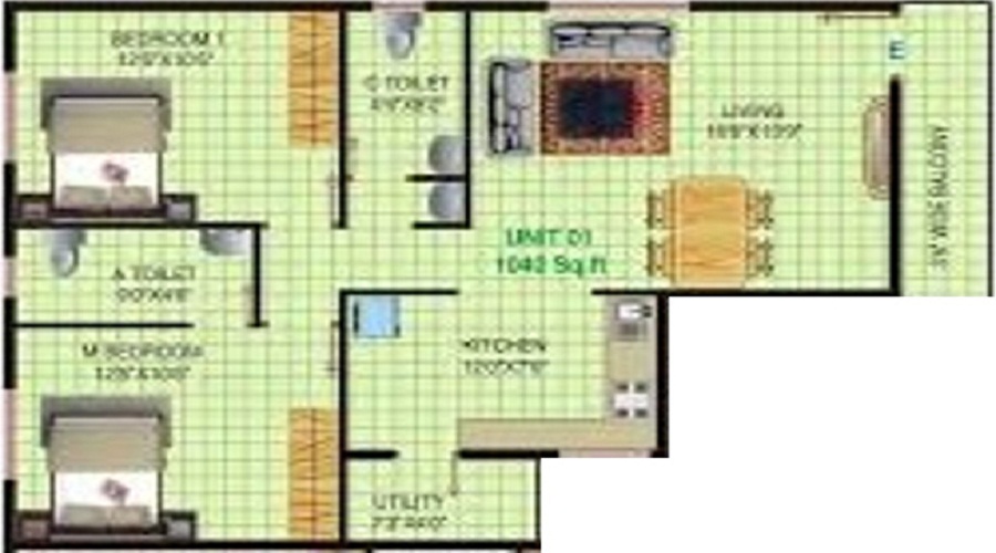 Reputed Siri Crown Floor Plan