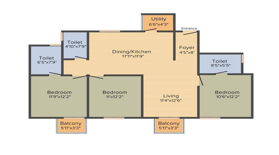 Prime Estate  City Floor Plan