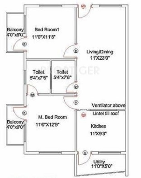 Kristal Group Citrine Floor Plan