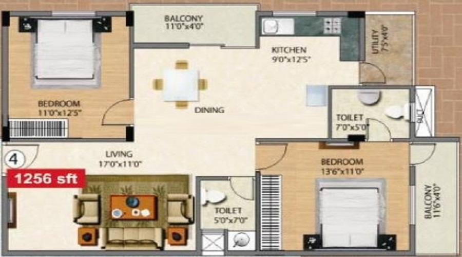 Gunina Iris Floor Plan