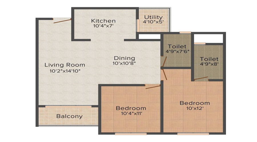 VSM Gangotri Elegance Floor Plan
