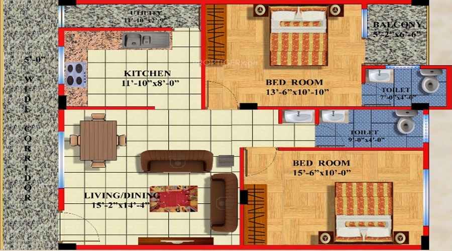Suresh Paradise Floor Plan