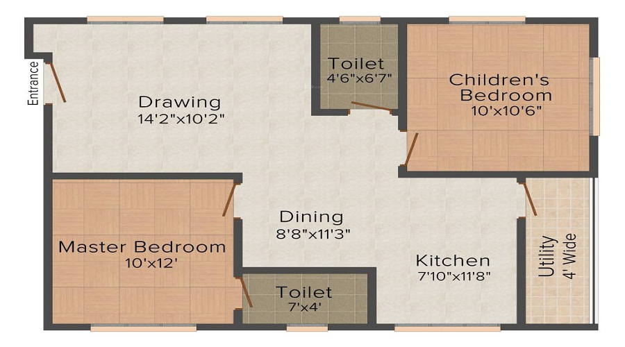 Vandana Tejyesh Floor Plan