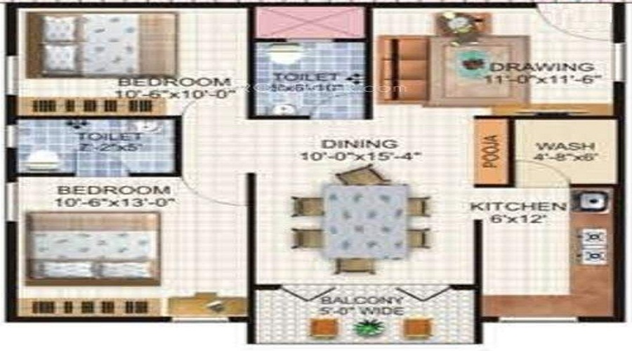 Jyothi GT Enclave Floor Plan