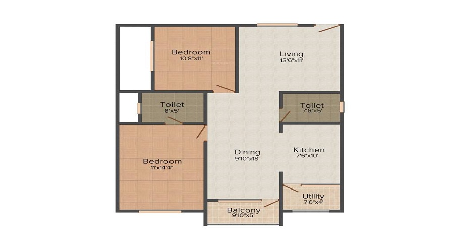 Mahaveer Fair Oaks Floor Plan