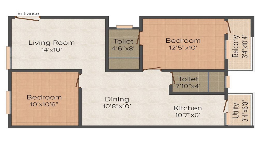 SaiRam Sai Ram Gardenia Floor Plan