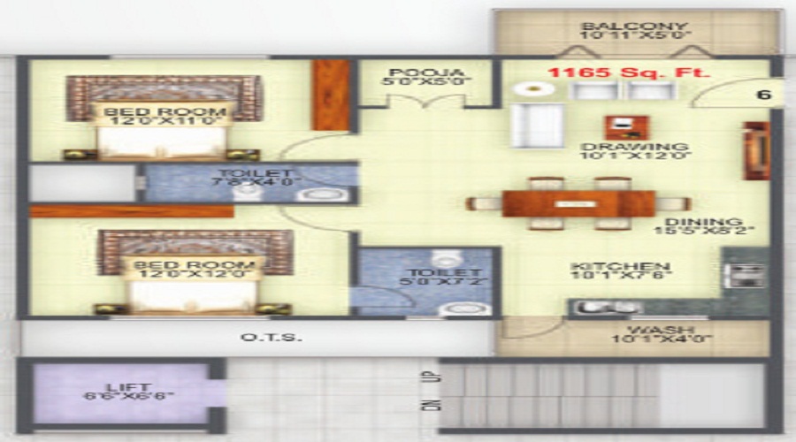 Jeevan Elite Floor Plan