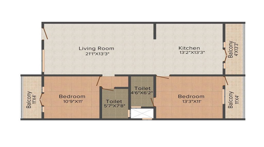 PanaCea Golden Nest Floor Plan