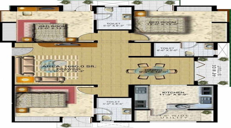 Mohan Homes Floor Plan