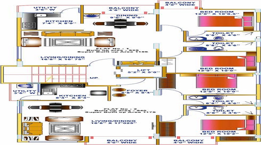 Sree Reddy Lakshmi Floor Plan