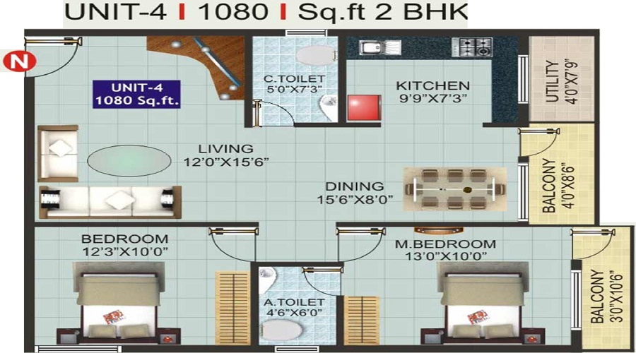 Sri Vani Symphony Floor Plan
