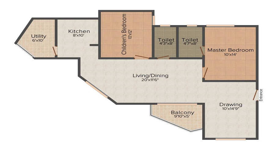 Pegasus Soorya Signature Floor Plan