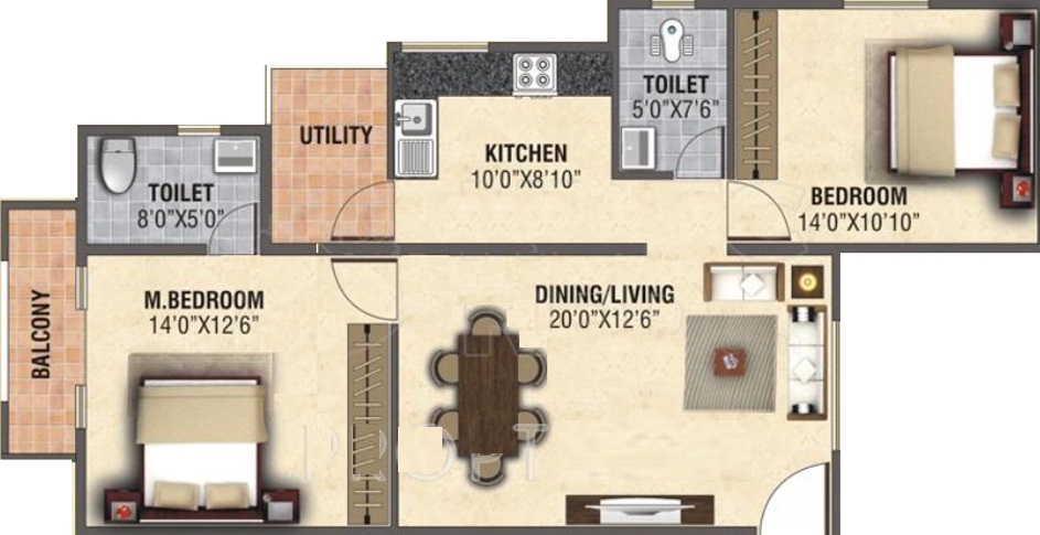 Green Royal Green Floor Plan
