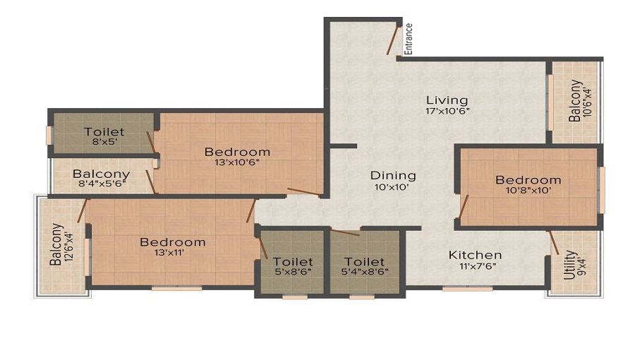 Mounica Pradham Grand Floor Plan