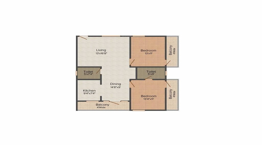 Sree Maheswara Shangri La Floor Plan