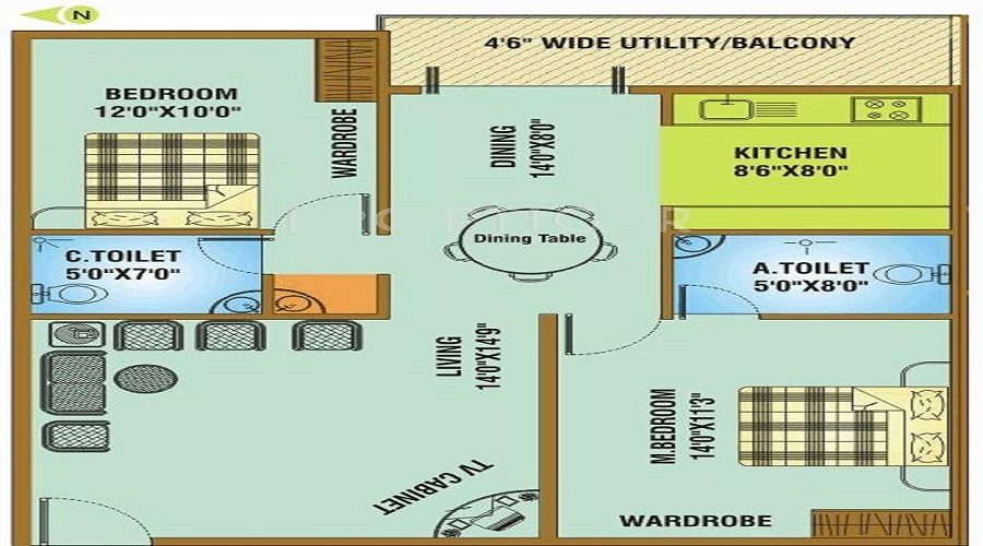 Mayflower Classic Floor Plan