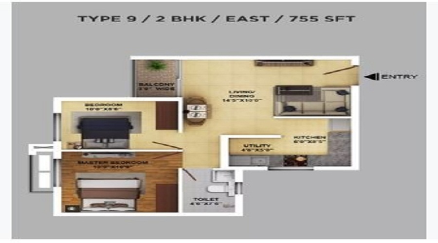 Ramky One Karnival Floor Plan
