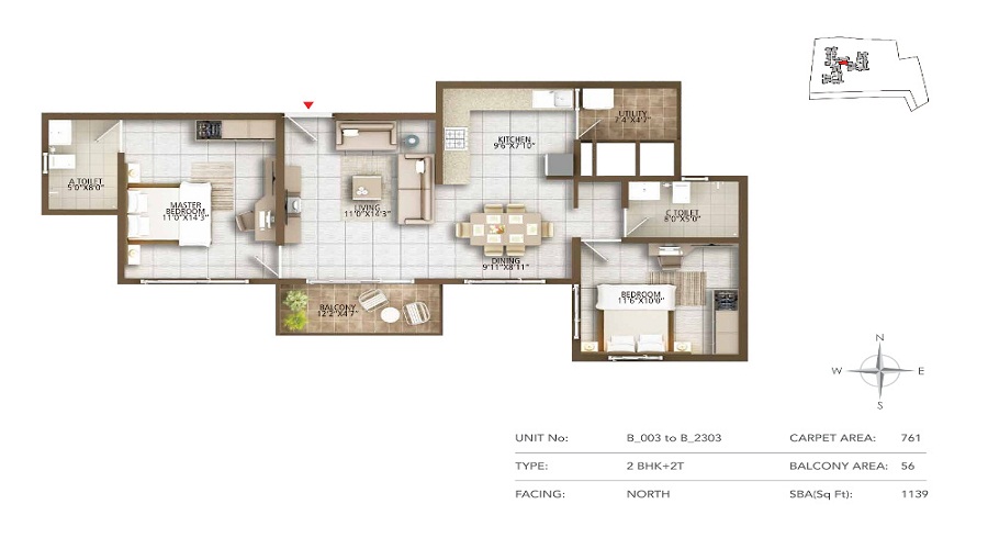 Concorde Auriga Floor Plan