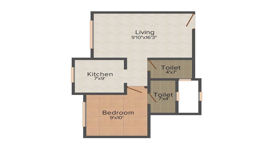 Shraddha Heights Floor Plan