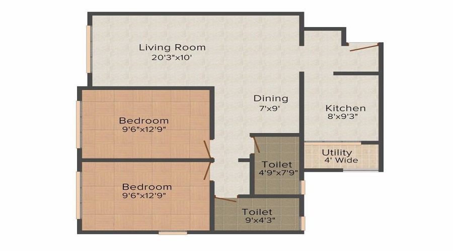 Sumit Garden Grove Floor Plan