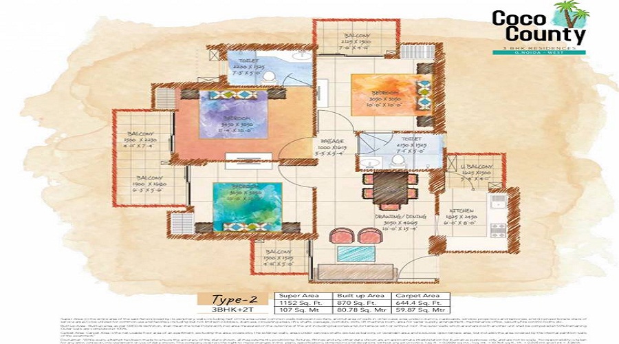 ABA Coco County Floor Plan