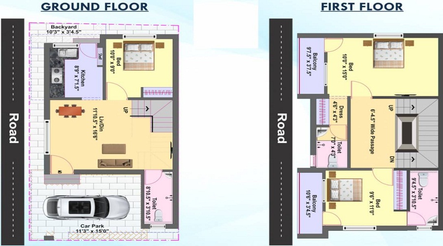 Bhagavathy Temple Side Floor Plan