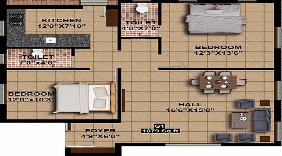 Sumangali Trinity Floor Plan