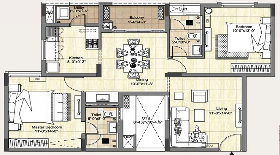 DRA Tuxedo Floor Plan