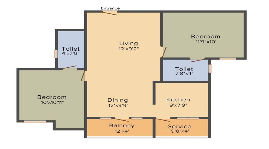 Sai Sai Shankara Floor Plan