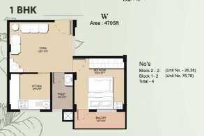 Mahaveer Mahaveer Orchids Floor Plan