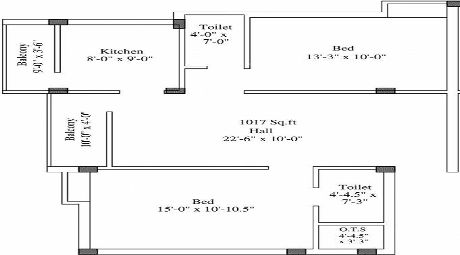 Sumangali Vaishnavi Enclave Floor Plan