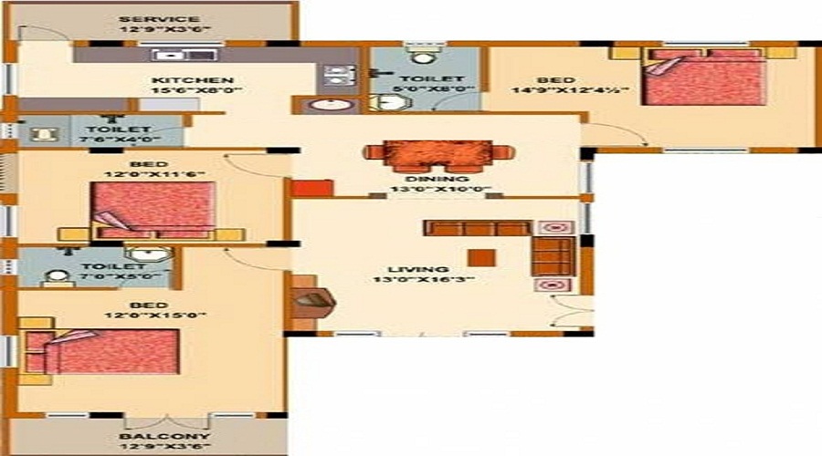KBA Aura Floor Plan