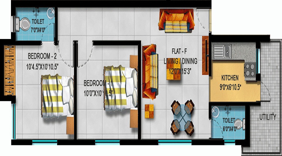 Four Kremlin Square Floor Plan