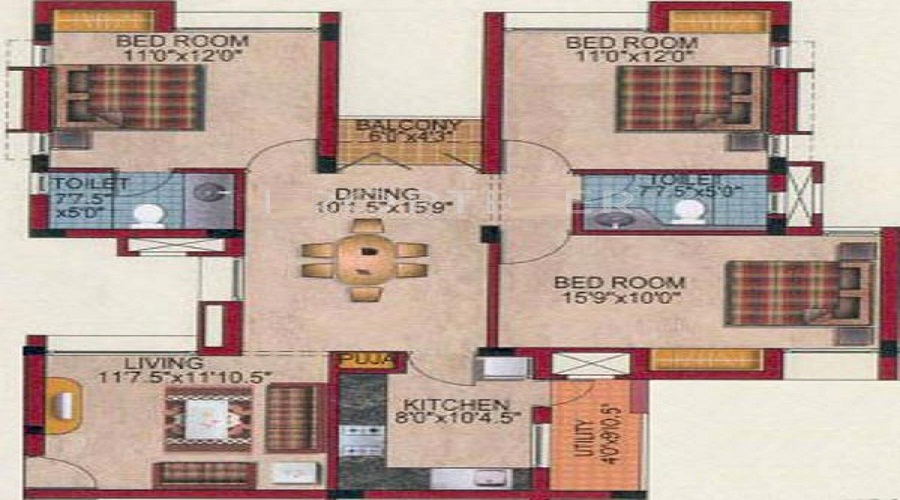 Casagrand The Riviera Floor Plan