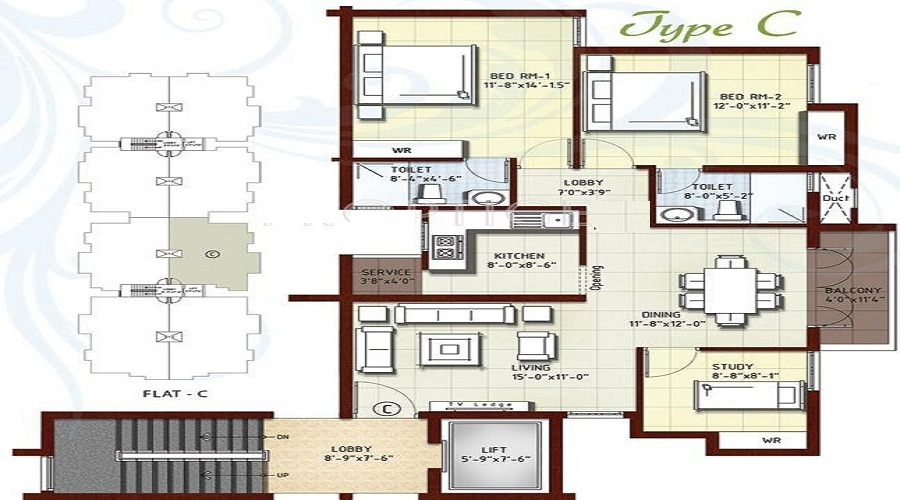 Srivilas Roopam Floor Plan