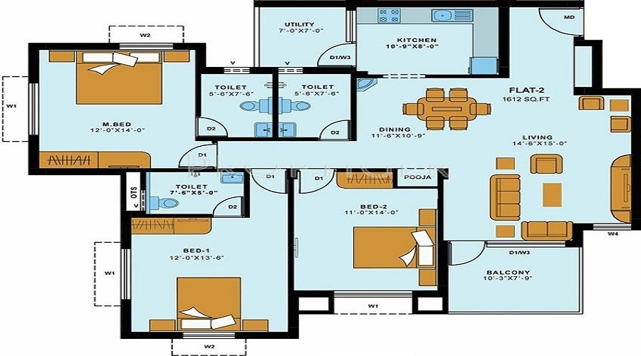 Ramky Elysium Floor Plan