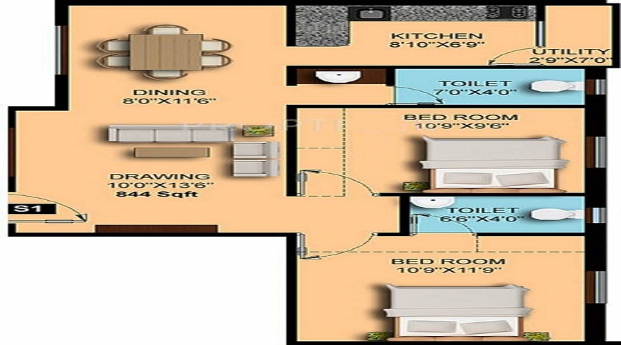 Oliyas Ruby Floor Plan