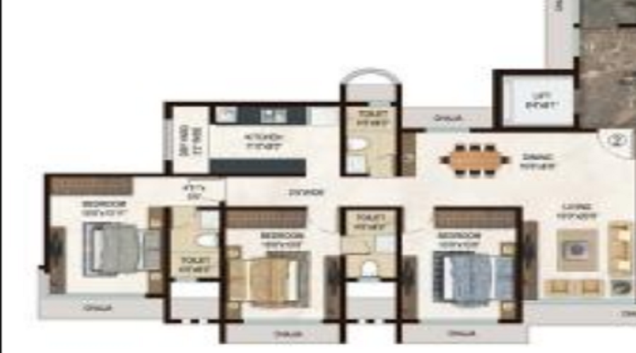 Veena Signature Floor Plan
