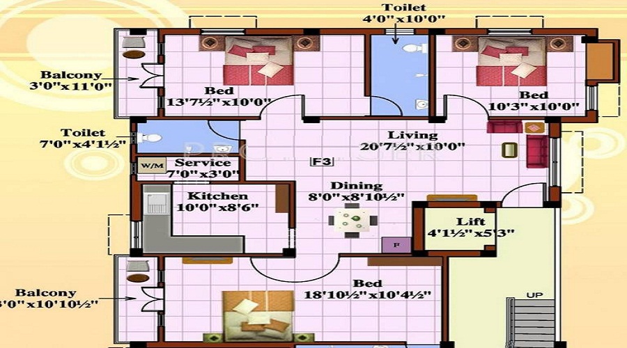 Rajus Opal Floor Plan