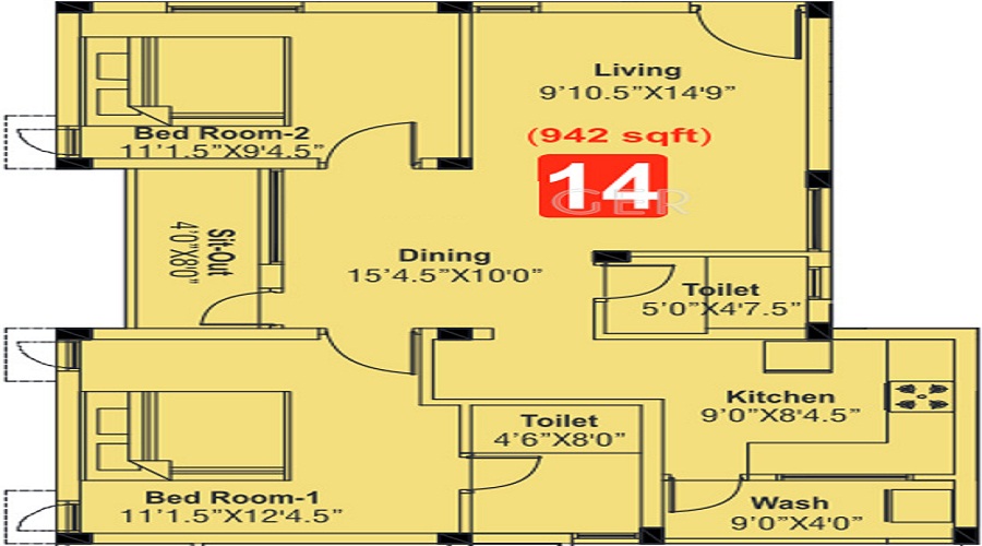 SSPDL Mayfair Apartments Floor Plan
