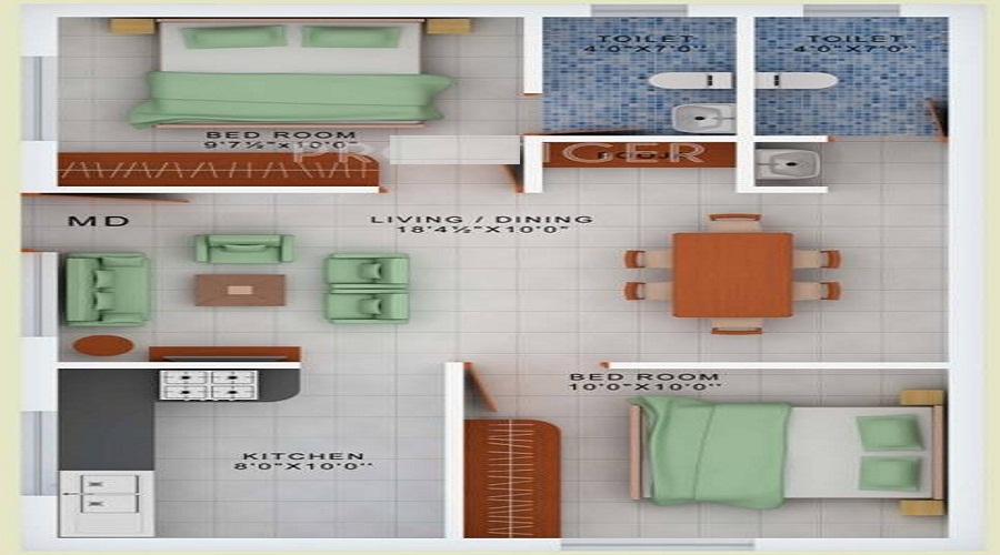 Orchid Serene Floor Plan