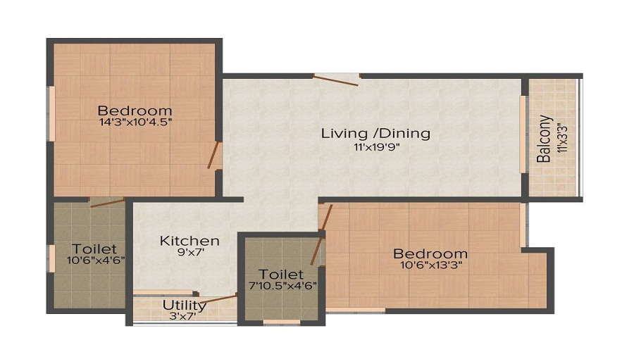 Agni Pleasant Floor Plan